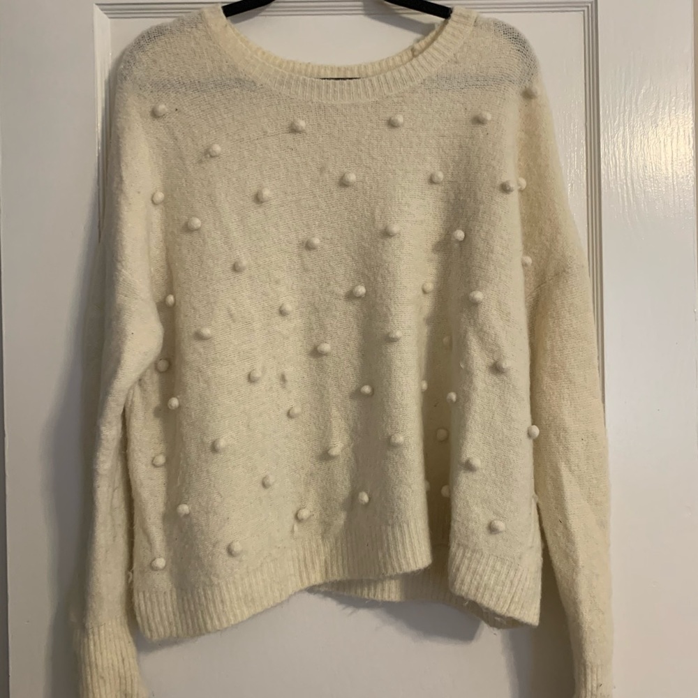 Madewell polka dot sweater